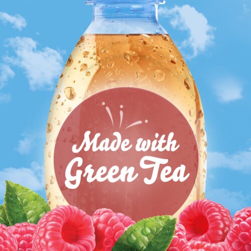Crystal Light Raspberry Green Tea Naturally Flavored Powdered Drink Mix, On-the-Go-Packets Perspective: bottom