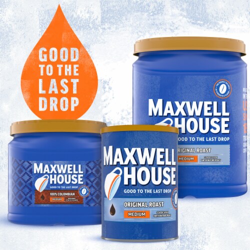 Maxwell House The Original Medium Roast Ground Coffee Perspective: bottom