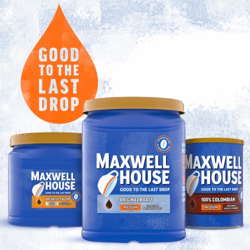 Maxwell House The Original Roast Medium Roast Ground Coffee Perspective: bottom