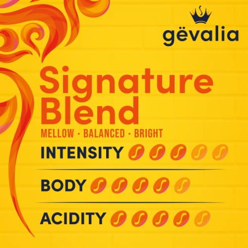 Gevalia Signature Blend Mild Light Roast K-Cup® Coffee Pods Perspective: bottom