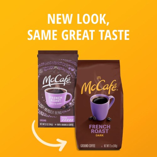 McCafe French Roast Ground Coffee Perspective: bottom