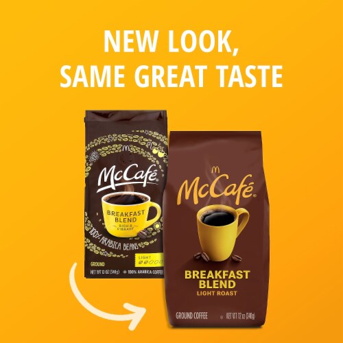 McCafé® Breakfast Blend Light Roast Ground Coffee Perspective: bottom