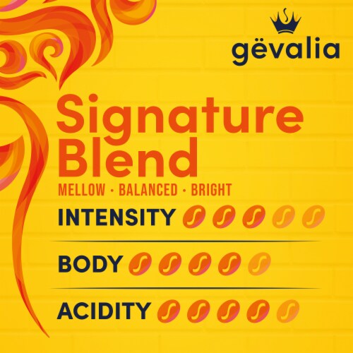 Gevalia Signature Blend Mild Roast K-Cup Coffee Pods Perspective: bottom