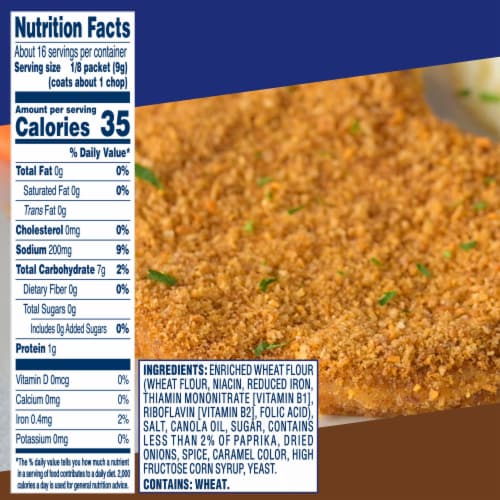Shake 'N Bake Original Pork Seasoned Coating Mix Perspective: bottom