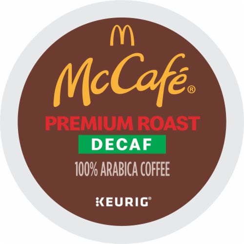 McCafé® Premium Roast Decaf Medium Roast K-Cup Coffee Pods Perspective: bottom