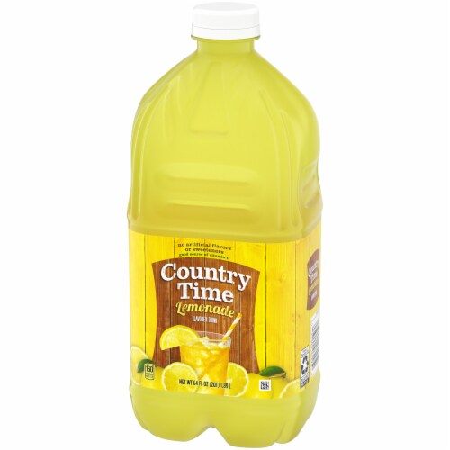 Country Time Lemonade Naturally Flavored Drink Perspective: bottom