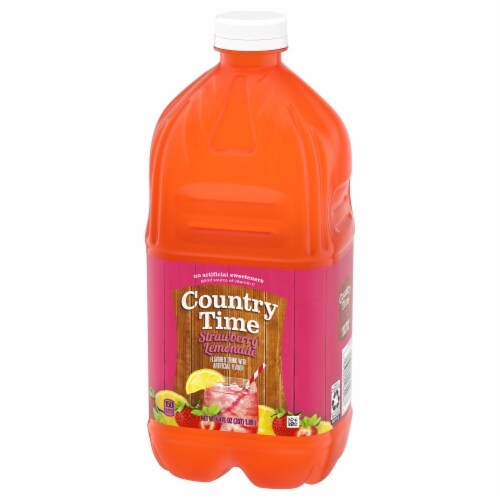 Country Time Strawberry Lemonade Artificially Flavored Drink Perspective: bottom