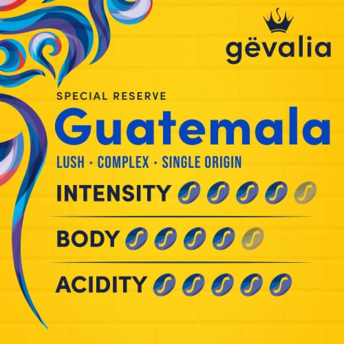 Gevalia Special Reserve Guatemala Single Origin Medium Roast Coarse Ground Coffee Perspective: bottom