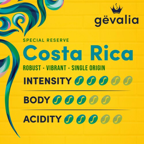 Gevalia Special Reserve Costa Rica Medium Roast Ground Coffee Perspective: bottom