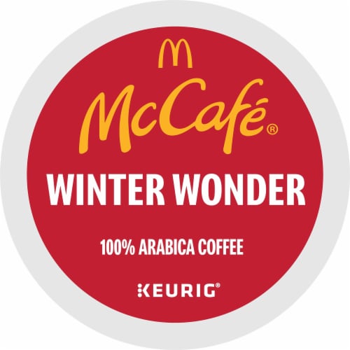 McCafe Winter Wonder Medium Dark Coffee K-Cup Pods Perspective: bottom