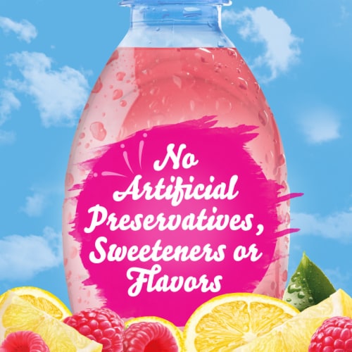 Crystal Light Pure Raspberry Lemonade Drink Mix Packets Perspective: bottom