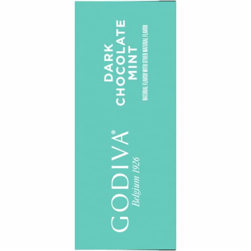 Godiva Dark Chocolate Mint Instant Pudding Mix Perspective: bottom