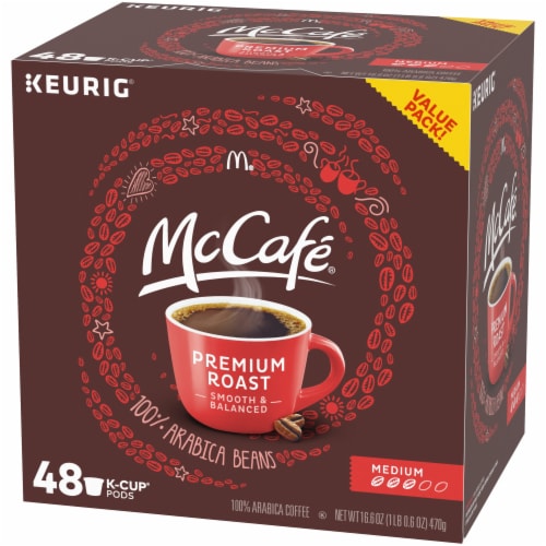 McCafé® Premium Roast Medium Roast K-Cup Coffee Pods Perspective: bottom