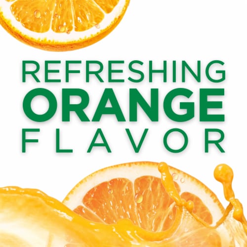 Tang Orange Naturally Flavored Powdered Soft Drink Mix Perspective: bottom