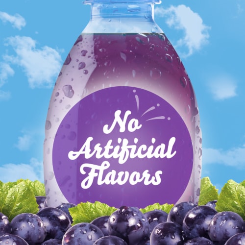 Crystal Light Grape Naturally Flavored Powdered Drink Mix with Caffeine Perspective: bottom