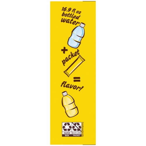 Country Time Zero Sugar Lemonade Drink Mix Packets Perspective: bottom