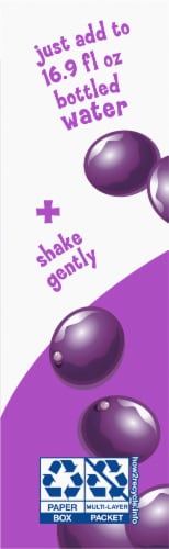 Kool-Aid Zero Sugar Grape Drink Mix Packets Perspective: bottom