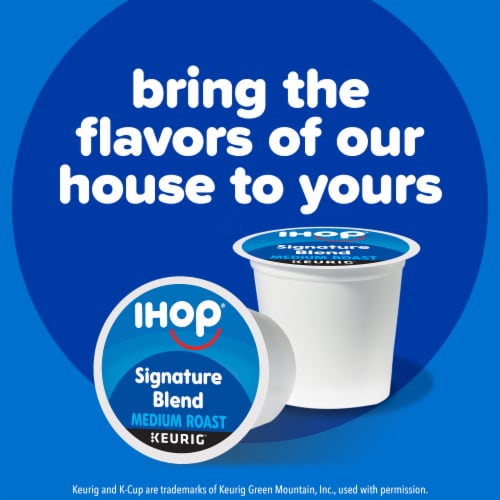 IHOP Signature Blend Medium Roast Coffee Pods Perspective: bottom