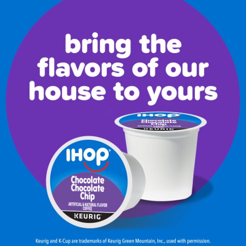 IHOP Chocolate Chocolate Chip Coffee Pods Perspective: bottom