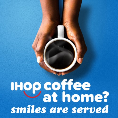 IHOP Buttery Syrup Ground Coffee Perspective: bottom