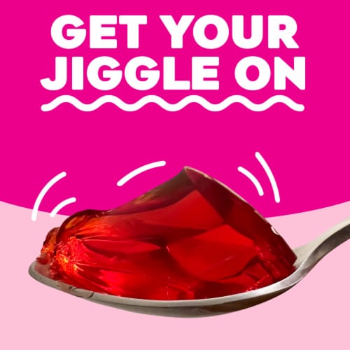 Jell-O Strawberry Gelatin Dessert Mix Perspective: bottom