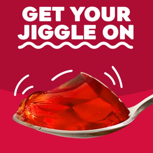Jell-O Cherry Gelatin Dessert Mix Perspective: bottom
