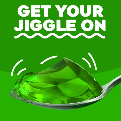 Jell-O Lime Gelatin Dessert Mix Perspective: bottom