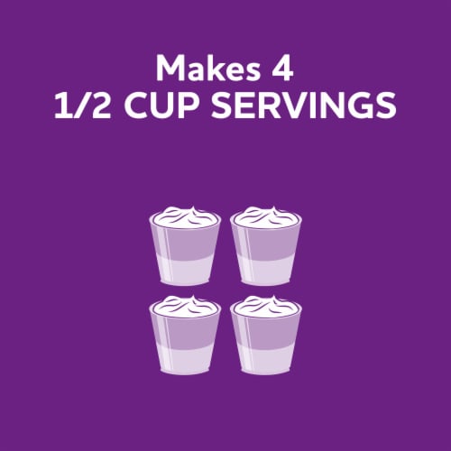Jell-O Grape Gelatin Dessert Mix Perspective: bottom