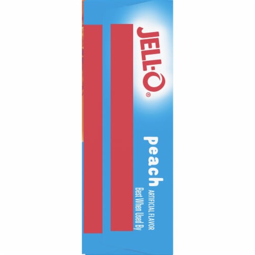 Jell O Peach Sugar Free Gelatin Dessert Mix 0 3 oz Kroger