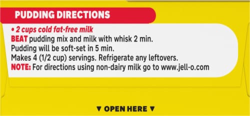 Jell-O Sugar Free & Fat Free Lemon Instant Pudding & Pie Filling Mix Perspective: bottom