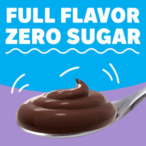 Jell-O Cook & Serve Zero Sugar Chocolate Flavor Cook & Serve Pudding & Pie Filling Perspective: bottom