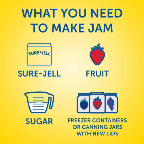 Sure Jell Original Premium Fruit Pectin, Box Perspective: bottom