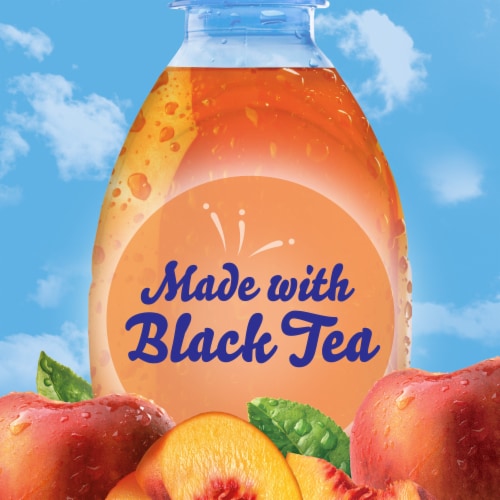 Crystal Light Peach Iced Tea Artificially Flavored Powdered Drink Mix Perspective: bottom