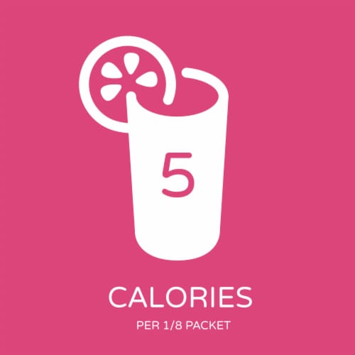 Crystal Light Zero Sugar Raspberry Lemonade Drink Mix Packets Perspective: bottom