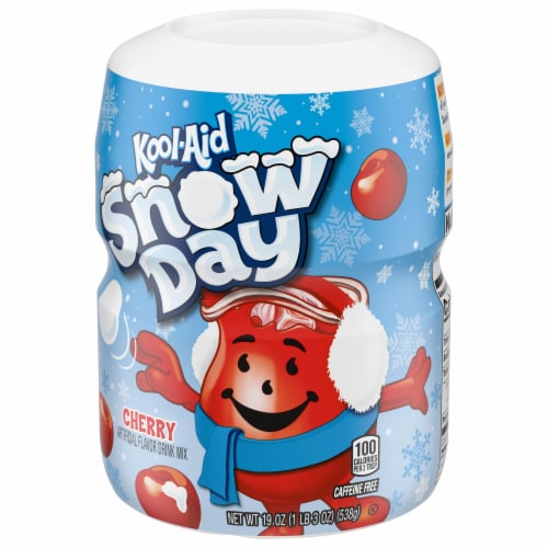 Kool-Aid Cherry Drink Mix Canister Perspective: bottom