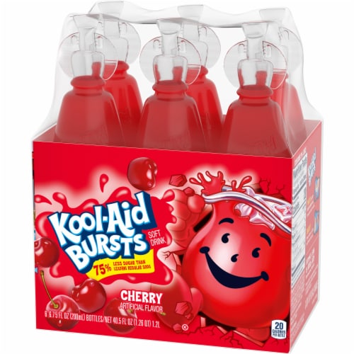 Kool Aid Bursts Cherry Kids Drink Perspective: bottom