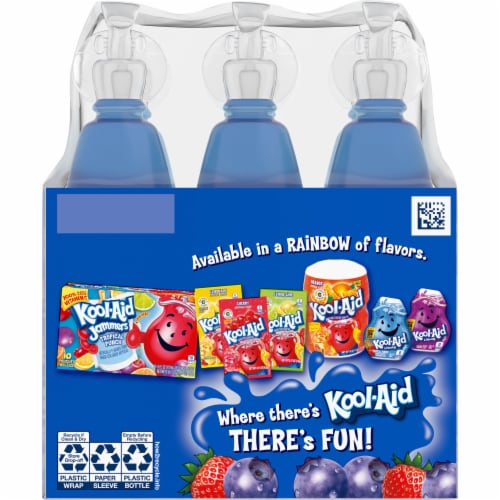 Kool Aid Bursts Berry Blue Kids Drink Perspective: bottom