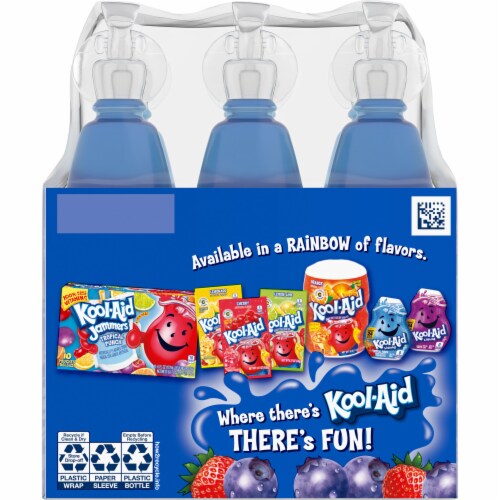 Kool Aid Bursts Berry Blue Kids Drink Perspective: bottom