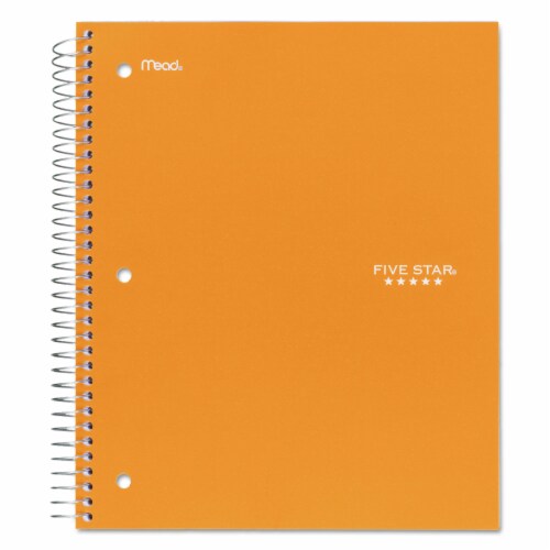 Five Star® College-Ruled 1-Subject Notebook Perspective: bottom