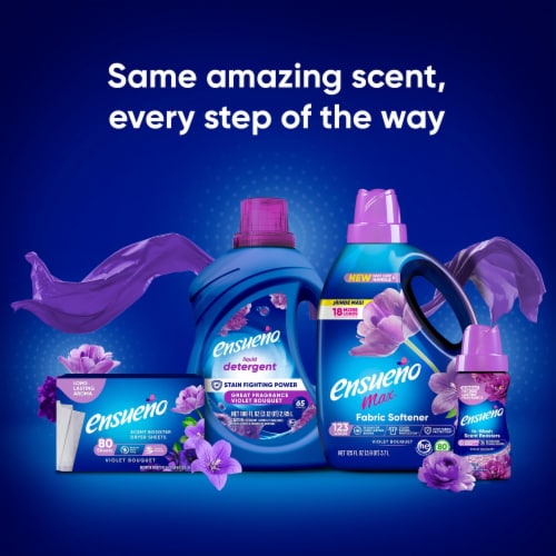 Ensueño® Max Liquid Fabric Softener Violet Bouquet Perspective: bottom
