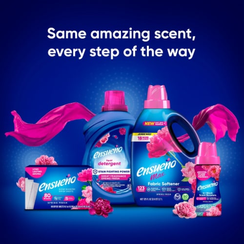 Ensueno Max Liquid Fabric Softener, Spring Fresh Perspective: bottom