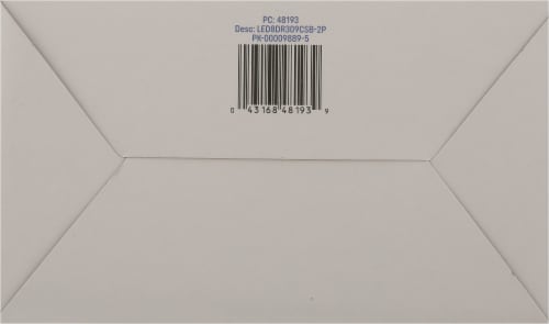 GE LED 700 Lumens Light Bulb Perspective: bottom