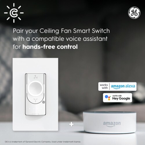 Cync By GE 93128847 Ceiling Fan Smart Switch 1 Pack 1 Dillons Food 
