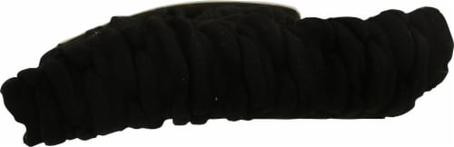 Scunci® No Damage Wide Twist Headwrap, Black Perspective: bottom