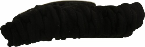 Scunci® No Damage Wide Twist Headwrap, Black Perspective: bottom