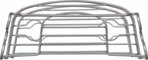 Zenna Home Shower Caddy - Satin Nickel Perspective: bottom