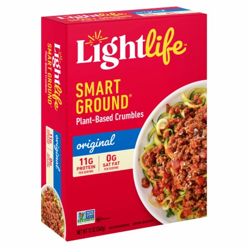 Lightlife Smart Ground® Original Plant-Based Beef Perspective: bottom