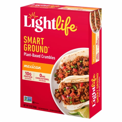 Lightlife Smart Ground® Mexican Plant-Based Beef Perspective: bottom