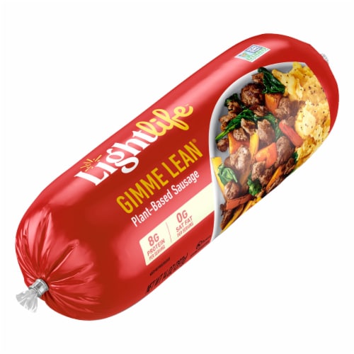 Lightlife Gimme Lean® Plant-Based Vegan Breakfast Sausage Perspective: bottom