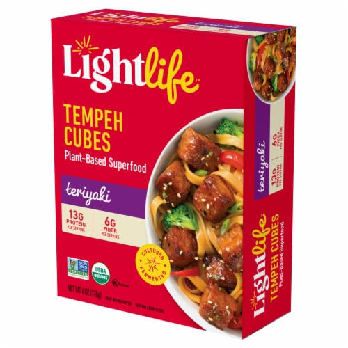 Lightlife Teriyaki Tempeh Cubes Perspective: bottom